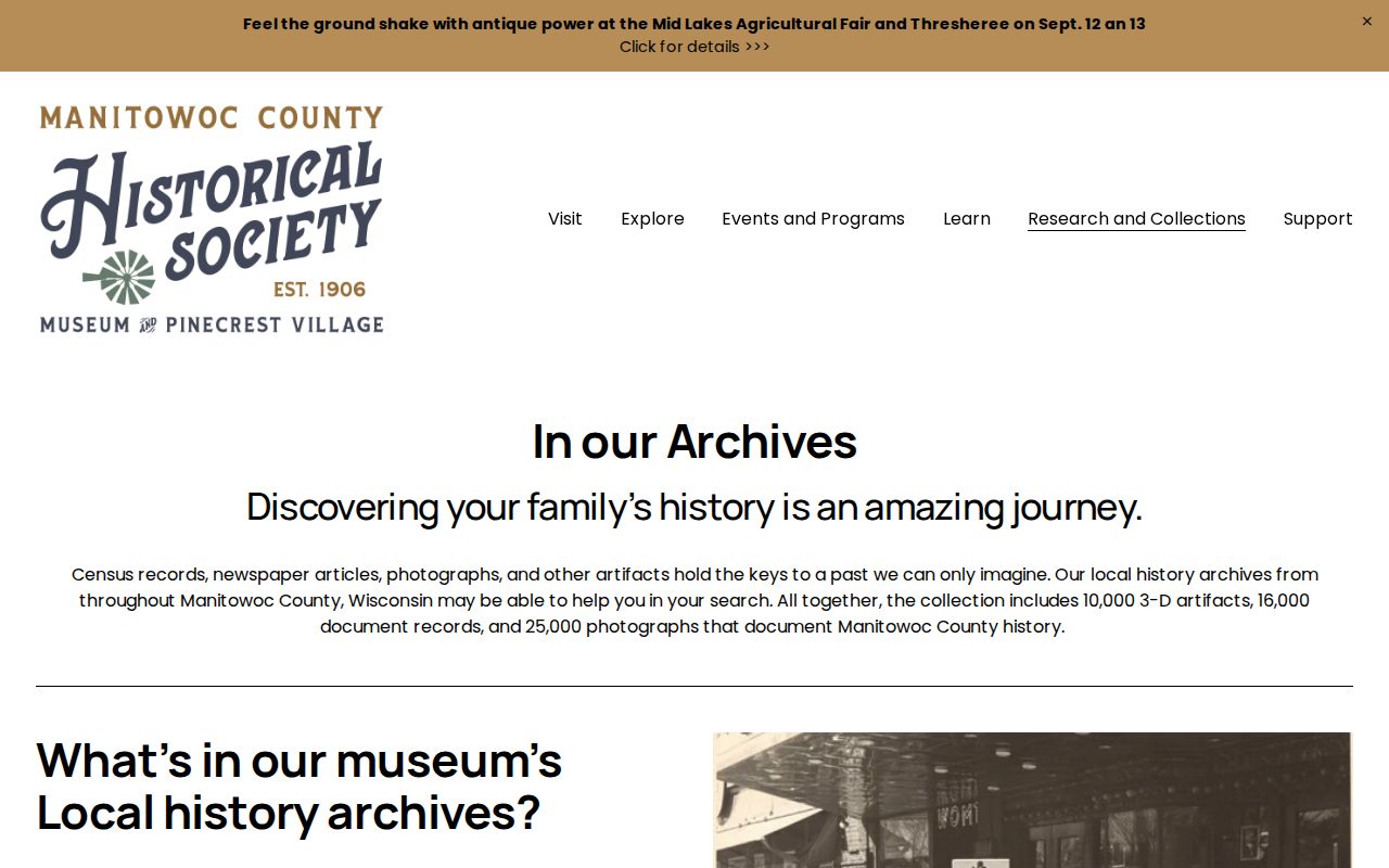 Manitowoc city directory research holdings at the county historical society